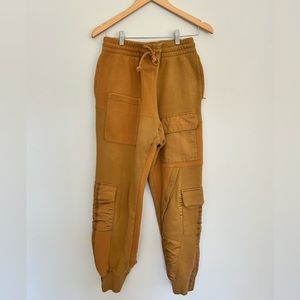 IVY Park Unisex Camel Cargo Joggers with coordinating hoodie available.